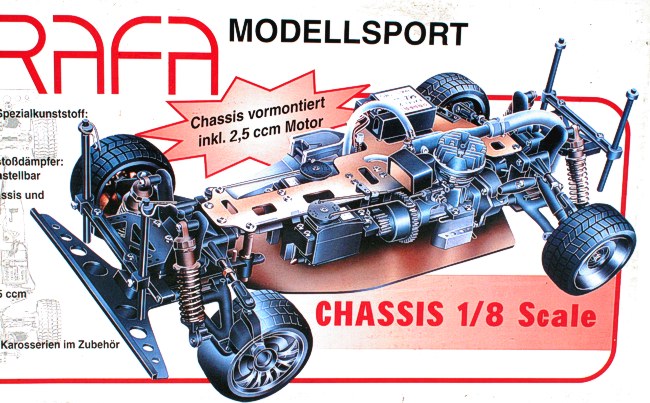 auto rc da assemblare