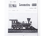 Piani di costruzione Locomotiva 1860 amati AM1265