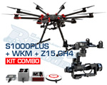 Combo Octacottero Spreading Wings S1000 Plus + Wookong-M + Z15 GH4 dji DJI8243