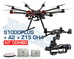Combo Octacottero Spreading Wings S1000 Plus + A2 + Z15 GH4 dji DJI8244