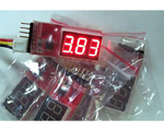 Voltage Meter indicatore voltaggio LiPo edmodellismo EV-VM