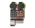 EV-LiPo Alarm avvisatore acustico stato LiPo + indicatore voltaggio edmodellismo EV-VMLA