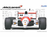 McLaren Honda MP4/6 San Marino GP 1991 1:20 fujimi FUJ09081