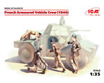 French Armoured Vehicle Crew 1940 (4 figures) 1:35 icm ICM35615