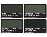 CS581 Color Modulation Set Olive Drab Vers (4 pz) mrhobby CS581