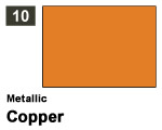 Vernice sintetica Metallic 010 Copper (10 ml) mrhobby G010