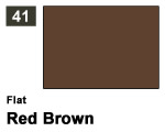 Vernice sintetica Flat 041 Red Brown (10 ml) mrhobby G041