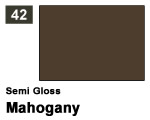 Vernice sintetica Semi Gloss 042 Mahogany (10 ml) mrhobby G042