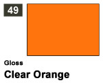 Vernice sintetica Gloss 049 Clear Orange (10 ml) mrhobby G049
