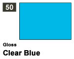 Vernice sintetica Gloss 050 Clear Blue (10 ml) mrhobby G050