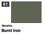 Vernice sintetica Metallic 061 Burnt Iron (10 ml) mrhobby G061