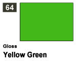 Vernice sintetica Gloss 064 Yellow Green (10 ml) mrhobby G064