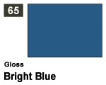 Vernice sintetica Gloss 065 Bright Blue (10 ml) mrhobby G065