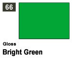 Vernice sintetica Gloss 066 Bright Green (10 ml) mrhobby G066