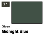 Vernice sintetica Gloss 071 Midnight Blue (10 ml) mrhobby G071