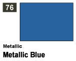 Vernice sintetica Metallic 076 Metallic Blue (10 ml) mrhobby G076