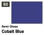 Vernice sintetica Semi Gloss 080 Cobalt Blue (10 ml) mrhobby G080