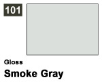 Vernice sintetica Gloss 101 Smoke Gray (10 ml) mrhobby G101