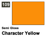 Vernice sintetica Semi Gloss 109 Character Yellow (10 ml) mrhobby G109