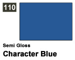 Vernice sintetica Semi Gloss 110 Character Blue (10 ml) mrhobby G110