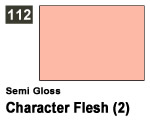 Vernice sintetica Semi Gloss 112 Character Flesh (2) (10 ml) mrhobby G112
