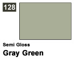 Vernice sintetica Semi Gloss 128 Gray Green (10 ml) mrhobby G128