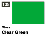 Vernice sintetica Gloss 138 Clear Green (10 ml) mrhobby G138