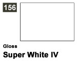 Vernice sintetica Gloss 156 Super White IV (10 ml) mrhobby G156