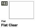 Vernice sintetica Flat 182 Flat Clear (10 ml) mrhobby G182