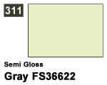 Vernice sintetica Semi Gloss 311 Green FS36622 (10 ml) mrhobby G311