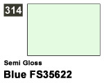 Vernice sintetica Semi Gloss 314 Blue FS35622 (10 ml) mrhobby G314