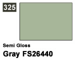 Vernice sintetica Semi Gloss 325 Gray FS26440 (10 ml) mrhobby G325