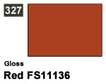 Vernice sintetica Gloss 327 Red FS11136 (10 ml) mrhobby G327