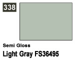 Vernice sintetica Semi Gloss 338 Light Gray FS36495 (10 ml) mrhobby G338