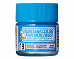 Gundam Color UG19 RX-78 Blue Ver. Anime Color Semi-Gloss (10 ml) mrhobby GSUG19