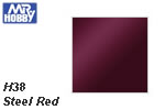 H38 Steel Red Metallic (10 ml) mrhobby H038