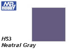 H53 Neutral Gray Semi-Gloss (10 ml) mrhobby H053
