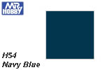 H54 Navy Blue Semi-Gloss (10 ml) mrhobby H054