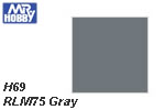 H69 RLM75 Gray Semi-Gloss (10 ml) mrhobby H069