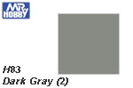 H83 Dark Gray 2 Semi-Gloss (10 ml) mrhobby H083