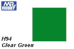 H94 Clear Green Gloss (10 ml) mrhobby H094