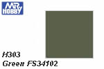 H303 Green FS34102 Semi-Gloss (10 ml) mrhobby H303