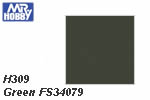 H309 Green FS34079 Semi-Gloss (10 ml) mrhobby H309