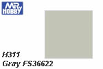 H311 Gray FS36622 Semi-Gloss (10 ml) mrhobby H311