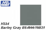 H334 Barley Gray BS4800/18B21 Semi-Gloss (10 ml) mrhobby H334