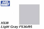 H338 Light Gray FS36495 Semi-Gloss (10 ml) mrhobby H338