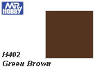 H402 Green Brown Flat (10 ml) mrhobby H402