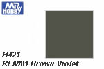 H421 RLM81 Brown Violet Semi-Gloss (10 ml) mrhobby H421
