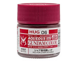 HUG06 Aqueous Gundam Color Semi-Gloss Red Char (10 ml) mrhobby HUG06