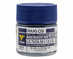 HUG09 Aqueous Gundam Color Semi-Gloss Titans Blue 2 (10 ml) mrhobby HUG09